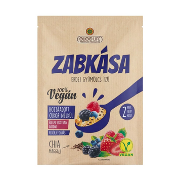 Oligo Life ovsená kaša s lesným ovocím a sladidlami 65 g - 56362