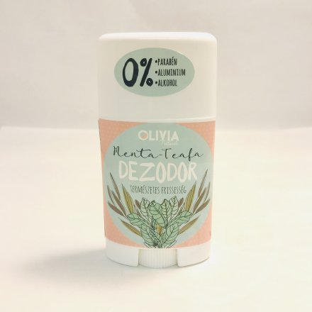 Olivia Natural deodorant z menta-čajového stromu 50 g