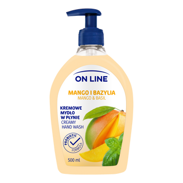 On Line tekutá krémová omáčka manga a bazalka 500 ml