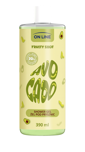 On Line sprcha ovocný shot 390 ml