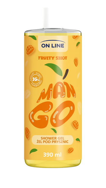 On Line sprcha ovocný shot mango 390 ml
