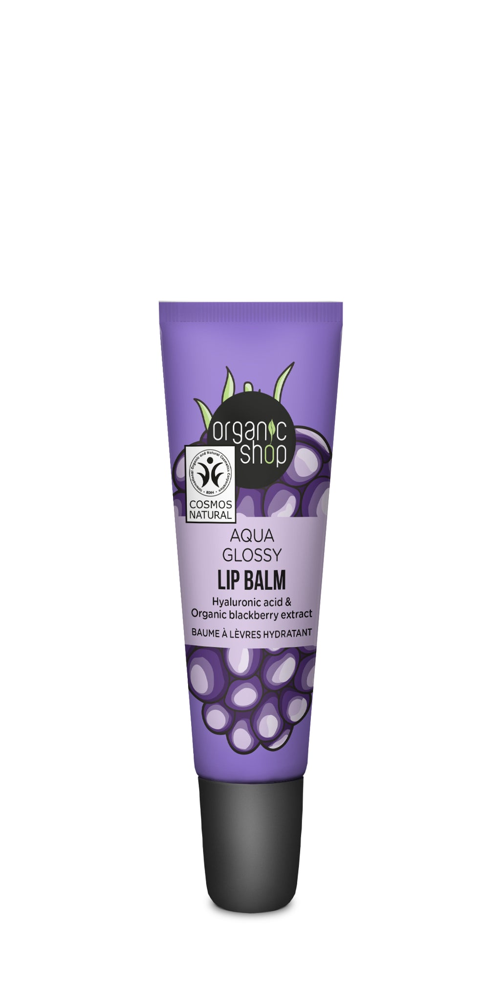 Organic Shop Aqua Glossy hydratačný balzam na pery 10 ml - 93957