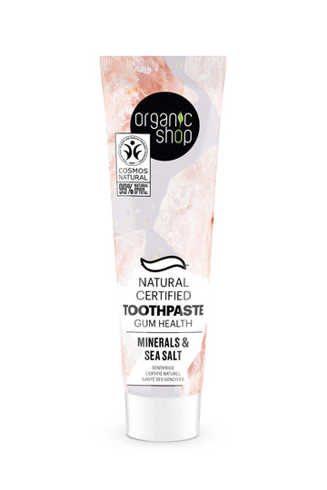 Organic Shop Zubná pasta pre zdravé ďasná s minerálmi a morskou soľou 100 g - 91575