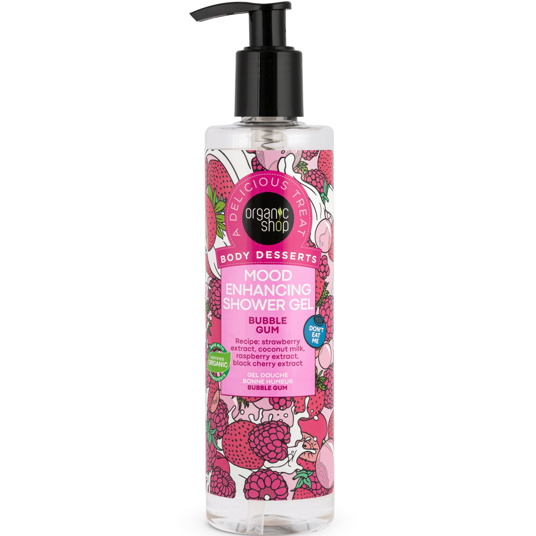 Natura Siberica Sprchový gél s príchuťou žuvačkových bublín 280 ml - 93952