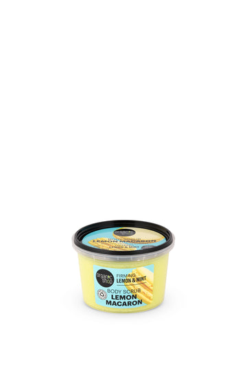 Organic Shop Lemon Macaron Tightening Body Shaver s citrónom a mentou 250 ml