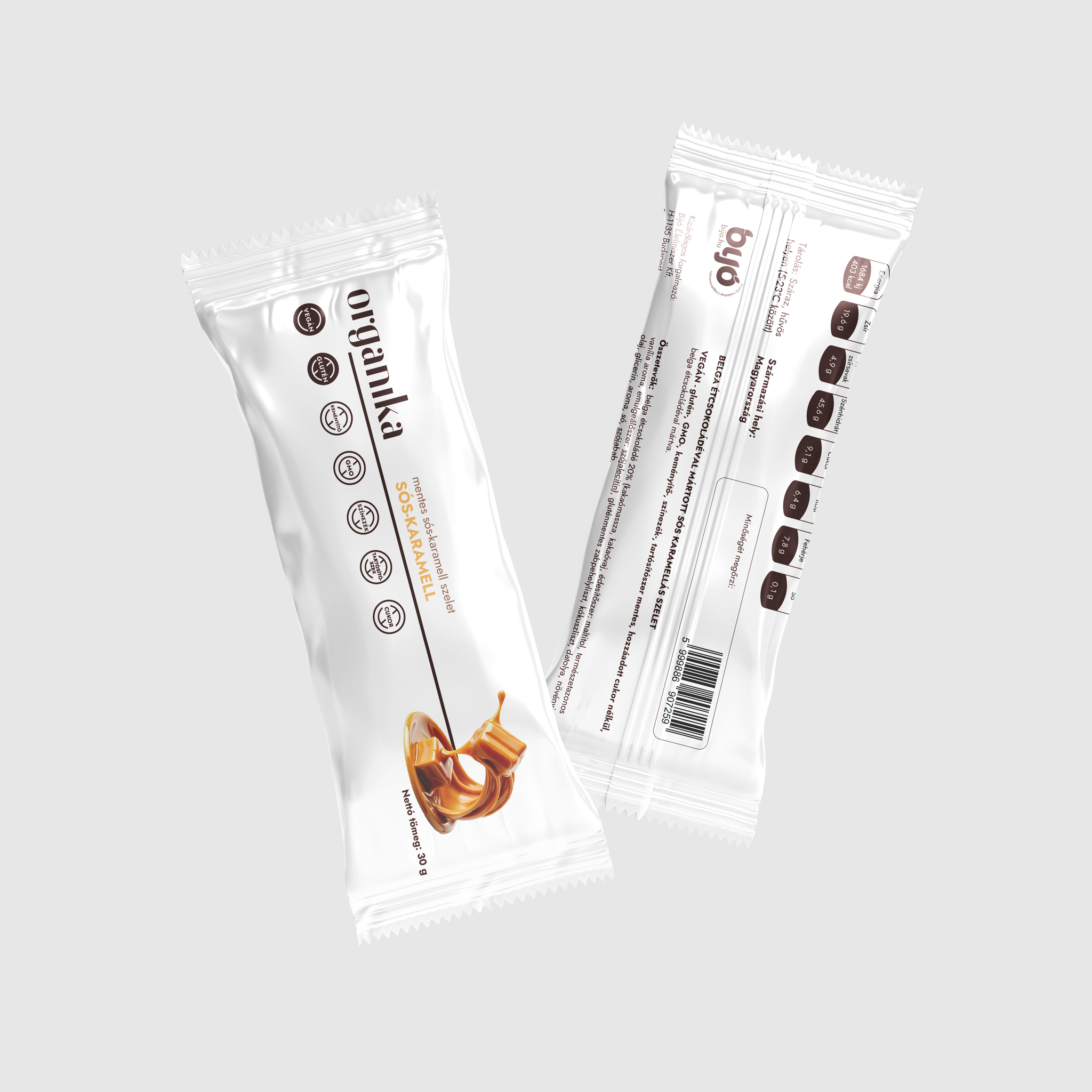 Organika slanokaramelová tyčinka 30 g - 86580