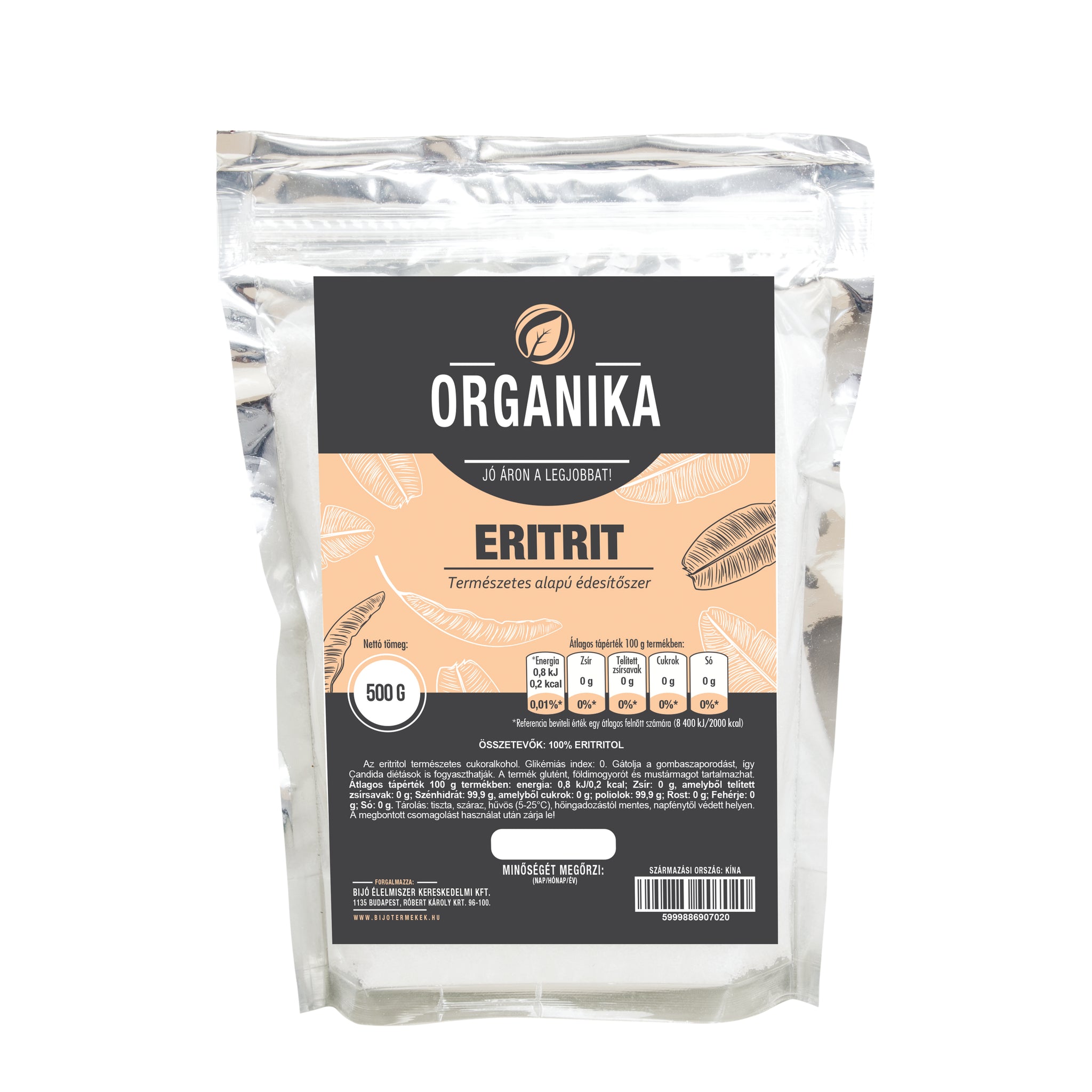 Organika erytritol 500 g - 45462