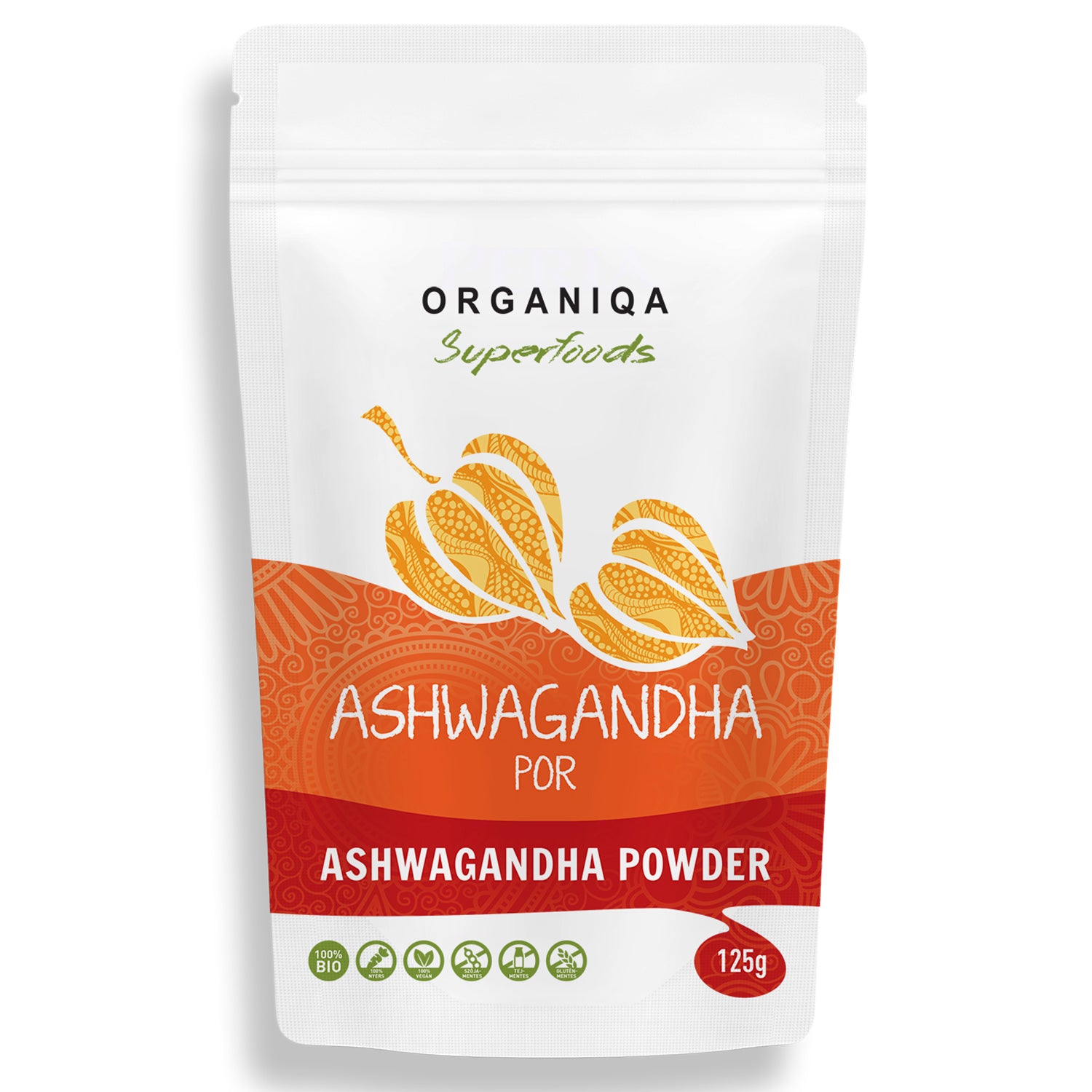 Organiqa bio ashwaganda prášok 125 g