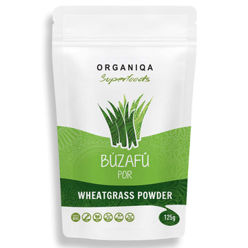 Organiqa Bio prášok z pšeničnej trávy 125 g - 40078