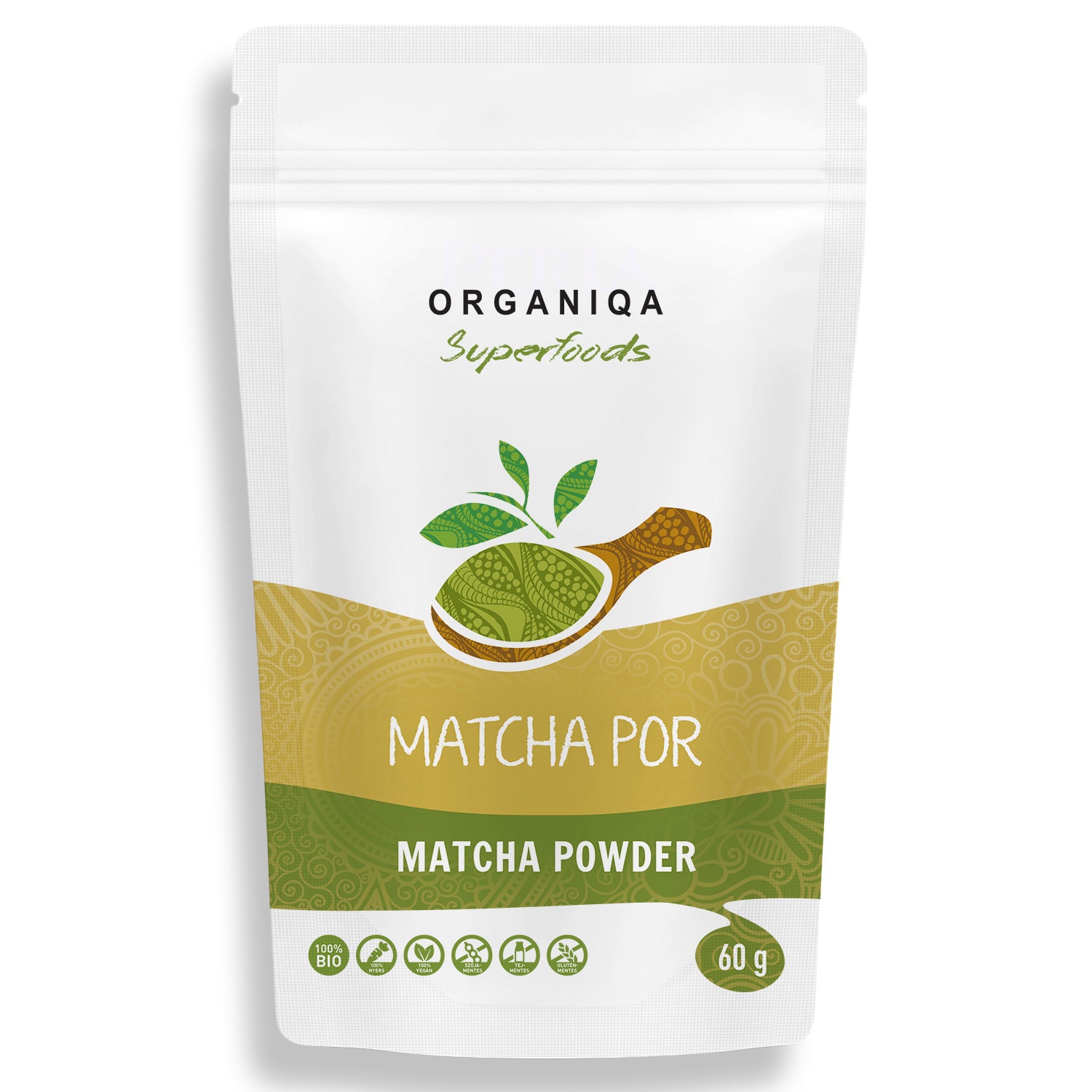 Organiqa bio raw matcha prášok 60 g