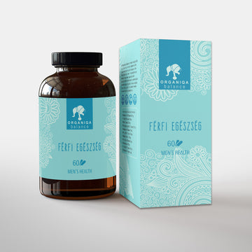 Organiqa mužské zdravie kapsule 750 mg 60 šálok