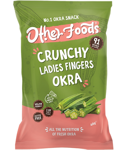 Ostatné potraviny Krupné okra Chips 40g