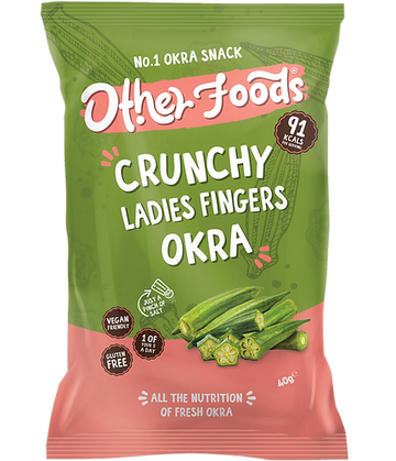 Ostatné potraviny Krupné okra Chips 40g