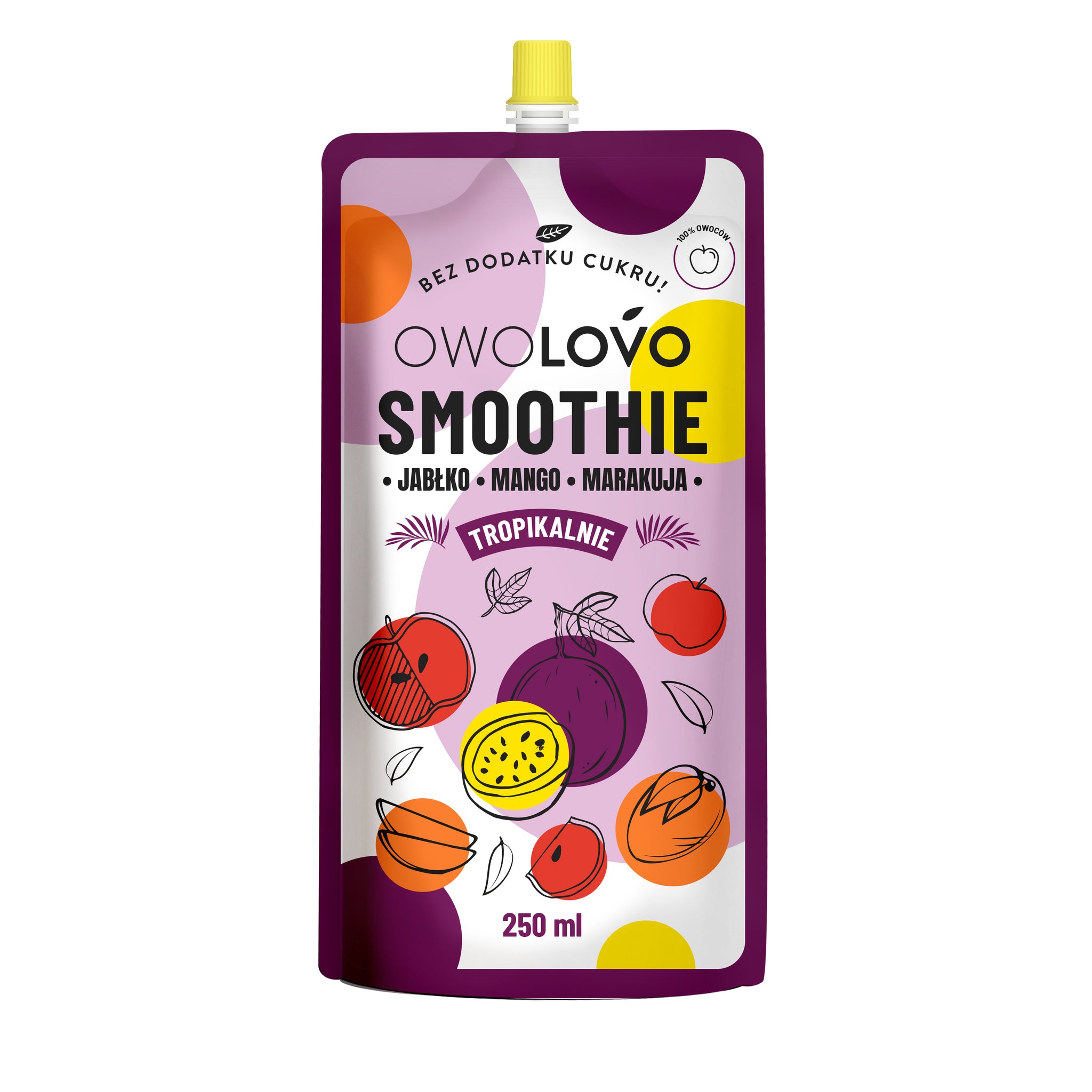Owolovo ovocné sprej jablko-mango-maracuja smoothie 200 g