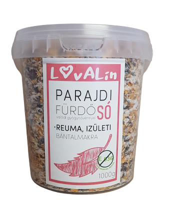 Parajdi gyógynövényes fürdősó reuma és ízületi bántalmakra 1000 g - 53882