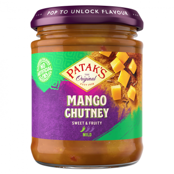 Pataks mango chutney 340 g