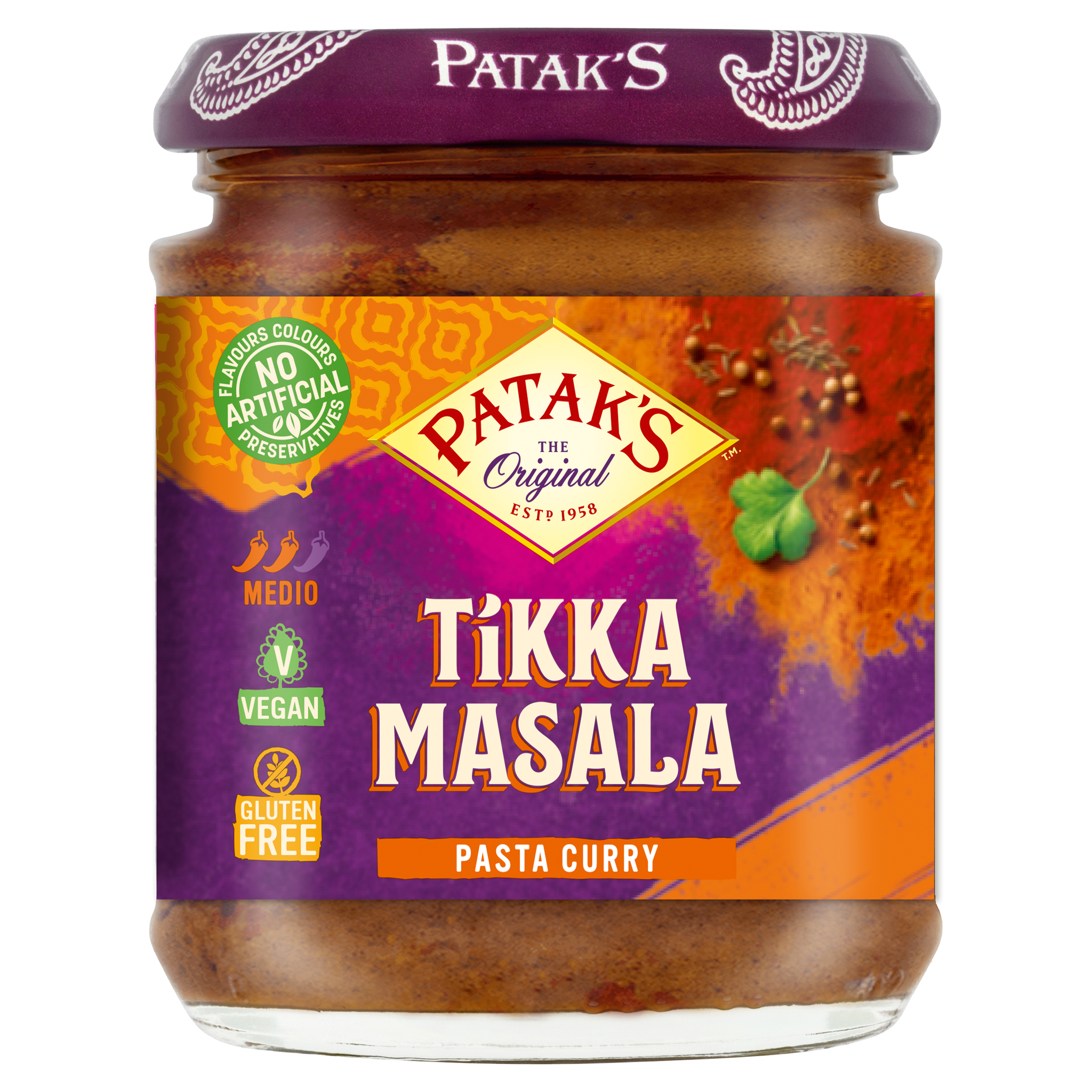 Pataks tikka korenie 165 g