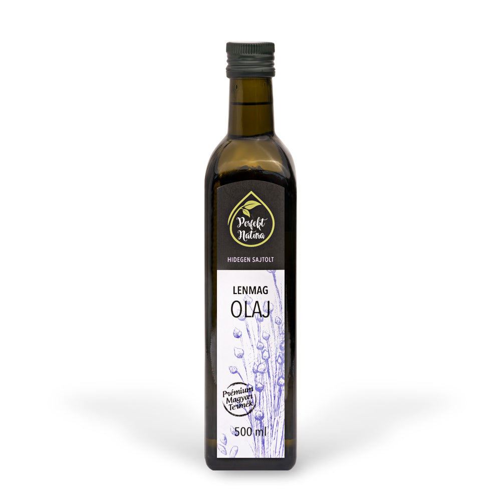 Perfekt Natura ľanový olej lisovaný za studena 500 ml