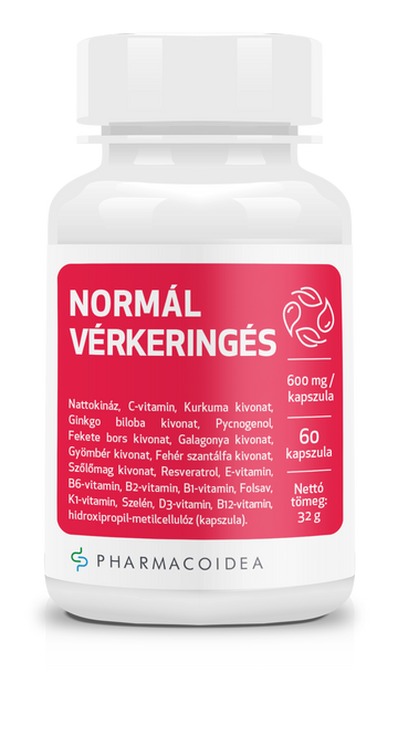 Pharmacoidea kapsuly pre normálny krvný obeh extra 60 ks - 94776