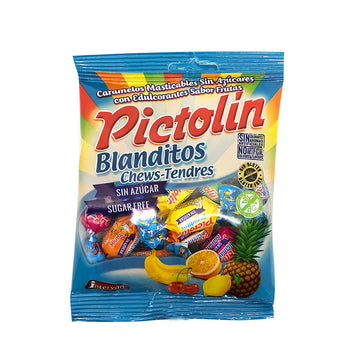Pictolinová mäkká karamelka blanditos ovocná bez cukru 65 g