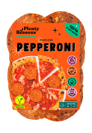 Plenty Reasons vegánsky pepperoniový šalámový kus 100 g