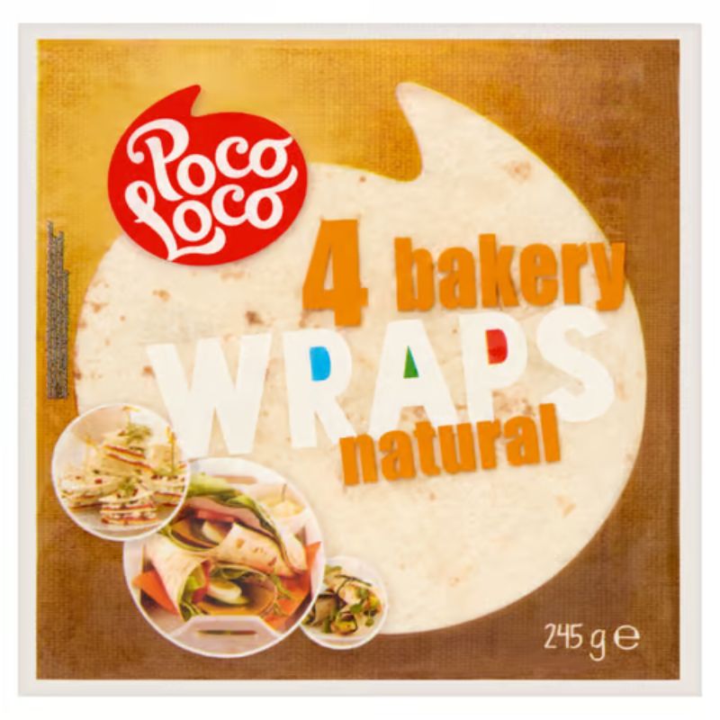 Poco Loco Pšeničná tortilla 245 g - 55761