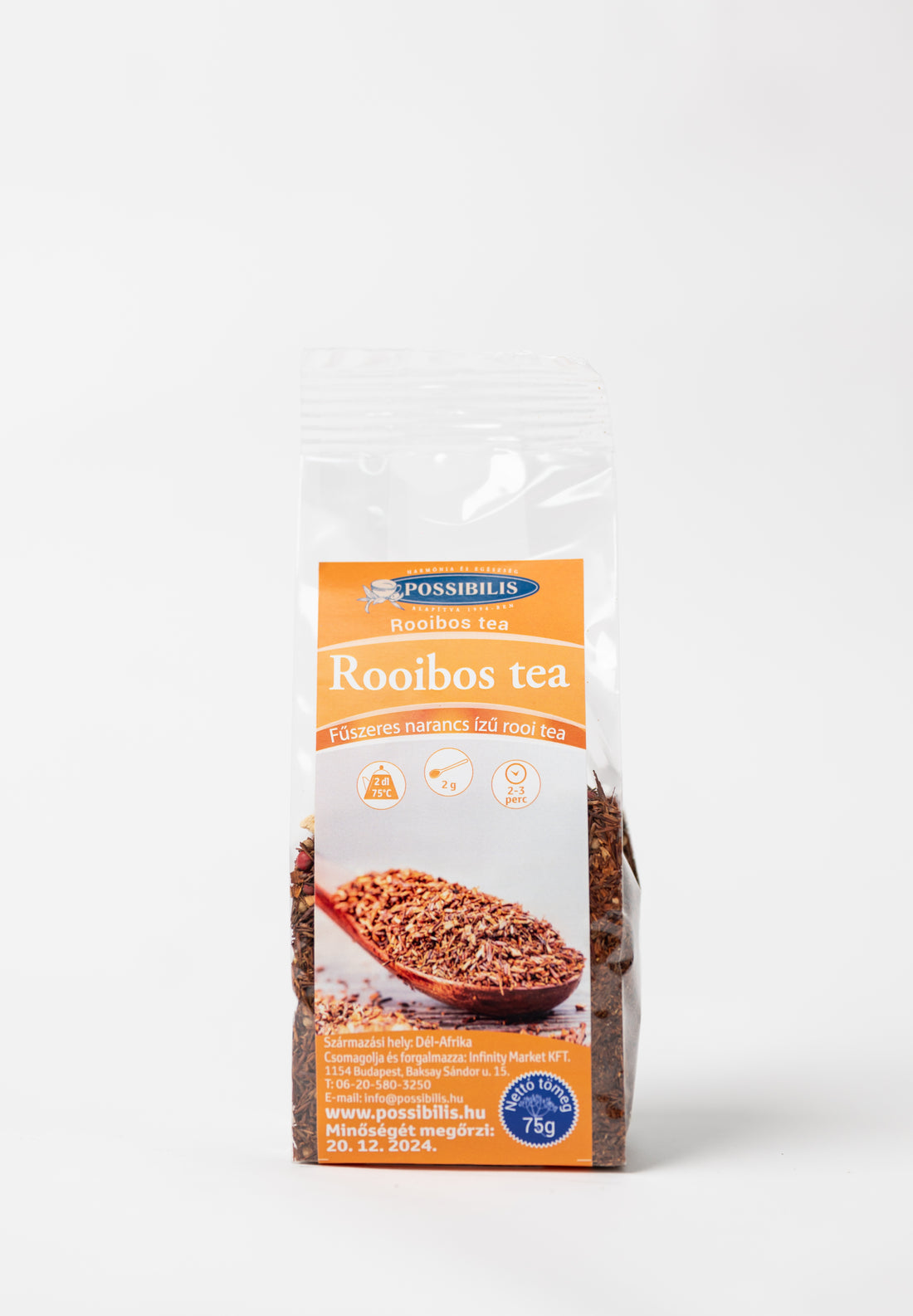 Possibilis rooibos čaj s korenistou pomarančovou príchuťou 75 g - 39142