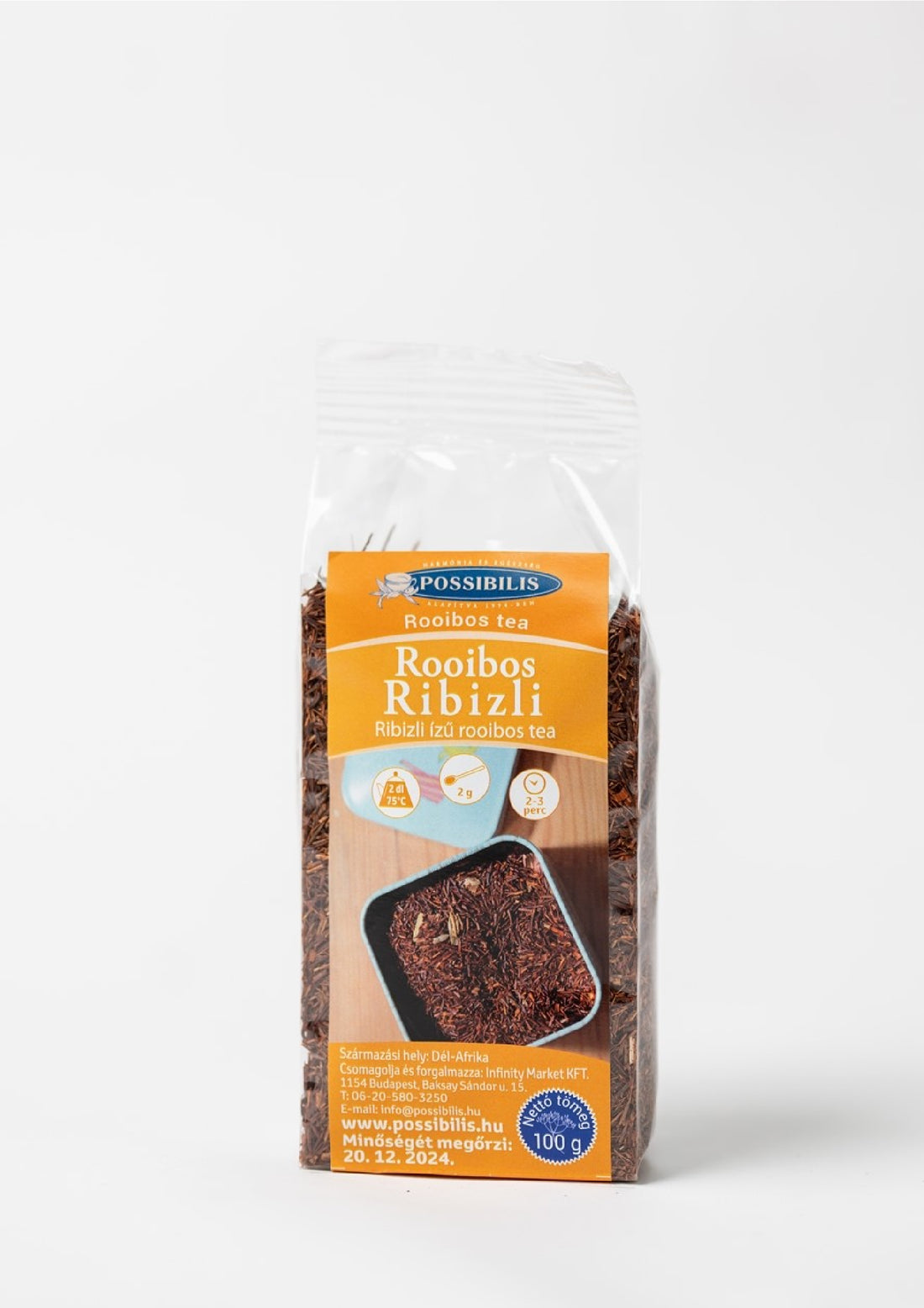 Possibilis rooibos čaj s ríbezľami 100 g