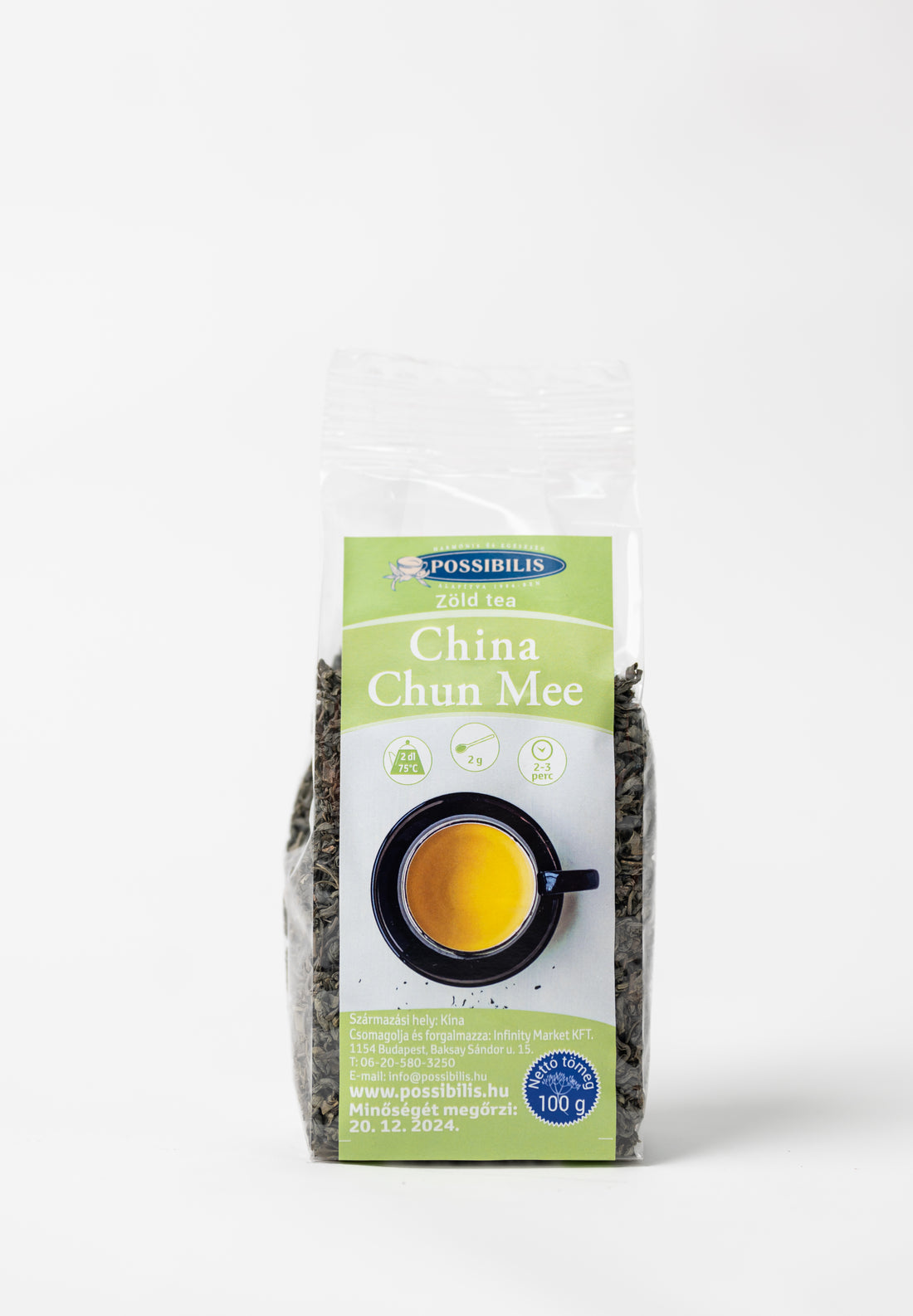 Possibilis Zelený čaj China Chun Mee 100 g - 24683