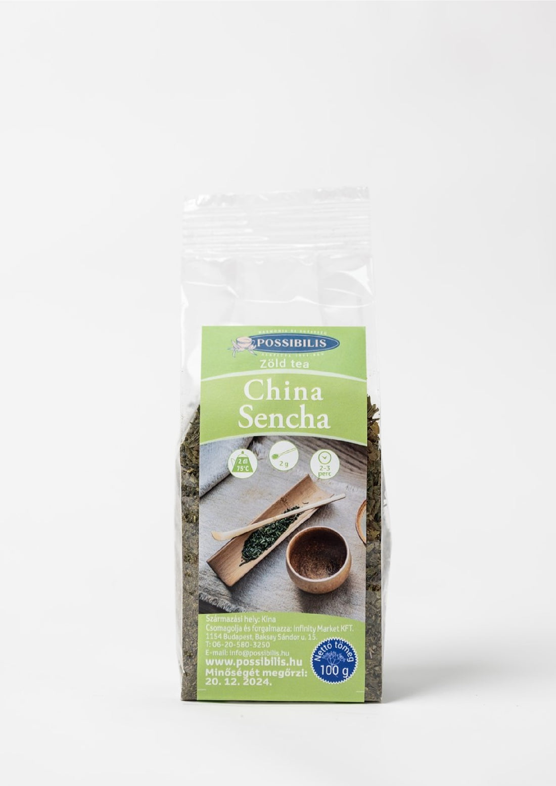 Possibilis Zelený čaj Sencha z Číny 100 g - 24685