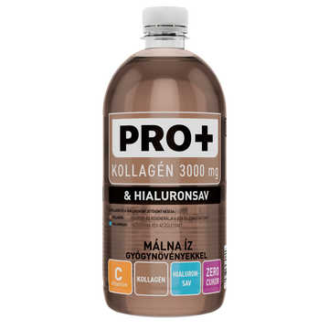 PRO+ Kolagén + Hyalurónová kyselina - Málna 750 ml