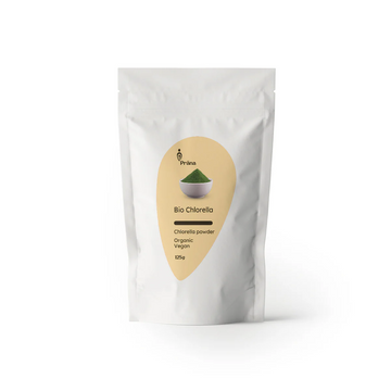 Prana bio chlorella alga prášok 125 g