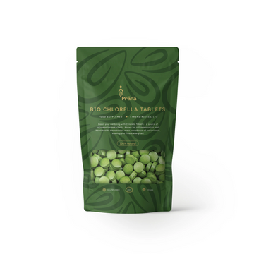 Prana bio chlorella tablety 400 mg 125 g