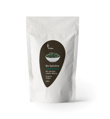 Prana bio spirulina (400 mg) tablety 125 g