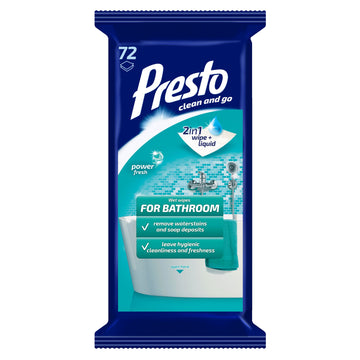 Kúpeľné utierky Presto 72 kusov
