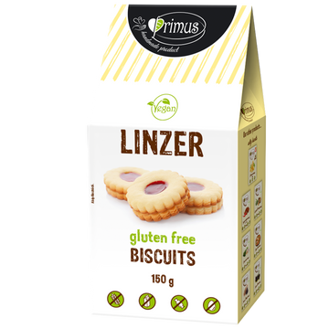 Primus bezgluténový vegánsky linzer 150 g