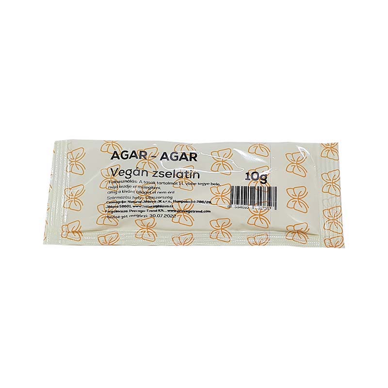 Prírodný vegánsky želatín (agar-agar) 10 g
