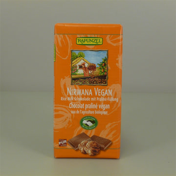 Rapunzel Nirwana vegánska čokoláda s pralinkovou náplňou 100 g - 46021