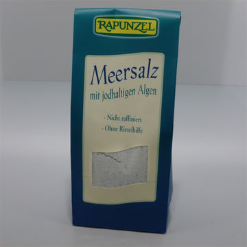 Rapunzel Jemná morská soľ s riasami bohatými na jód 500 g - 13326