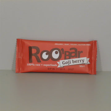 Roo'bar Bio Goji Bobuľová Raw Tyčinka 30 g - 40596