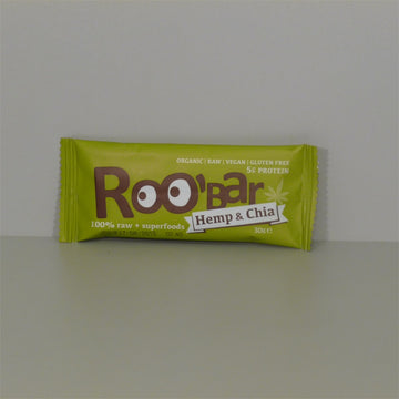 Roobar datlová tyčinka s konopným proteínom a chia semienkami 30 g - 40602