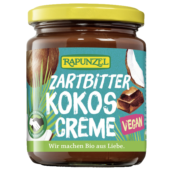 Rapunzel BIO horká čokoládovo-kokosová nátierka 250 g - 88721