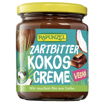 Rapunzel BIO horká čokoládovo-kokosová nátierka 250 g - 88721
