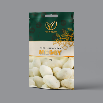 Real Nature biely čokoládový tvaroh 75 g