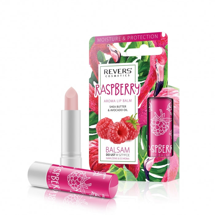 Reverzný lip balzam stift shea maslo a avokádové olejné jahody 4 g