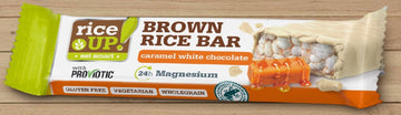 Rice Up tyčinka s bielou čokoládou a karamelom 18 g - 88024