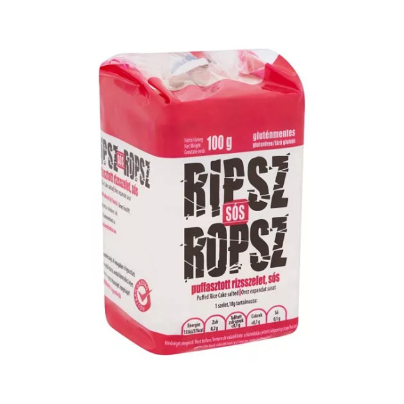 Ripsz Ropsz slané ryžové chlebíčky 100 g - 31695