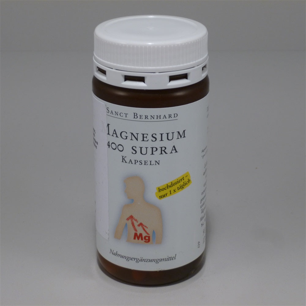 Sanct Bernhard Magnézium 400 mg Kapsuly 241.2 g - 30175