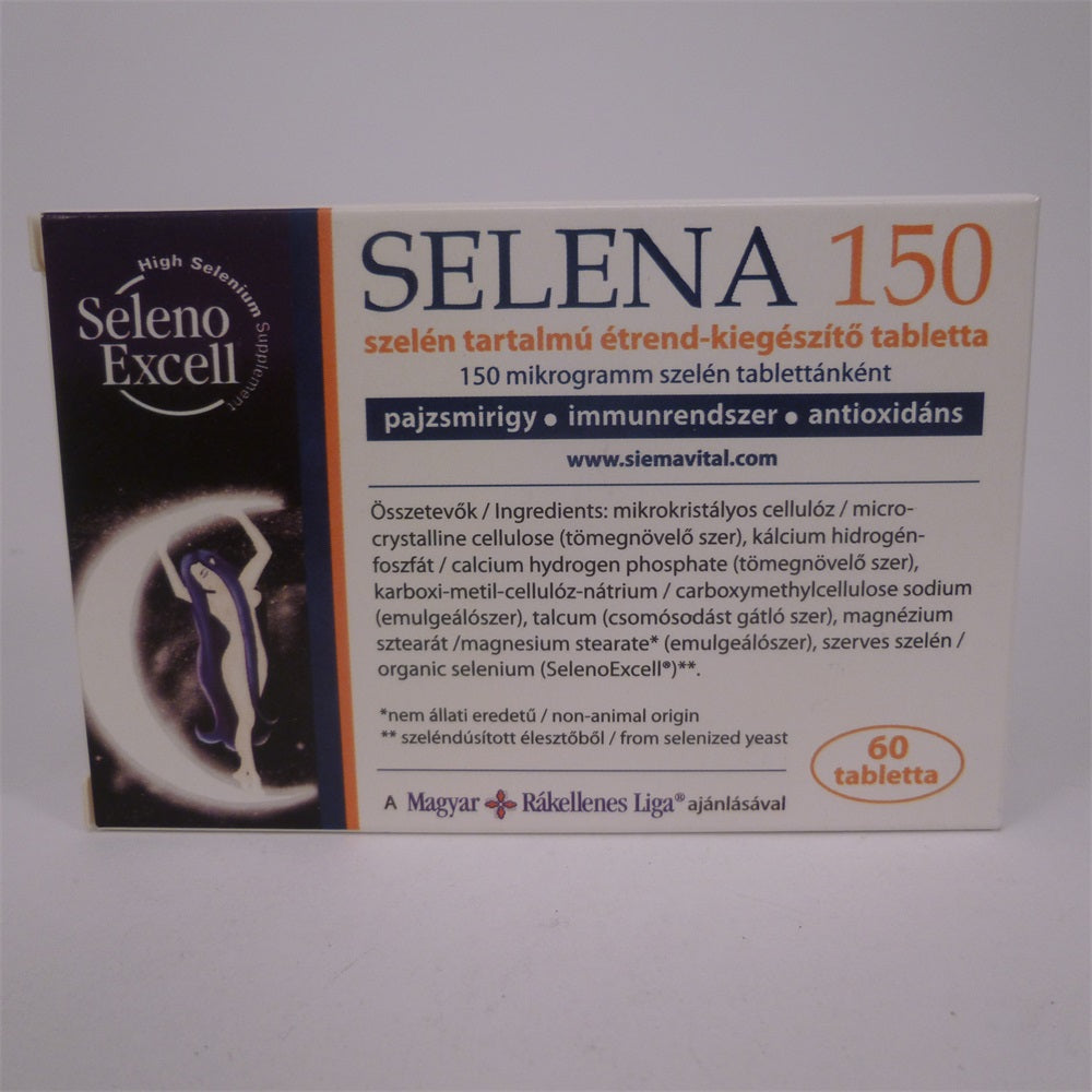 Selena 150 tablety obsahujúce selén 60