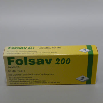 60 tabliet kyseliny listovej